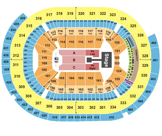 seating chart for Enterprise Center - Sombr - eventticketscenter.com