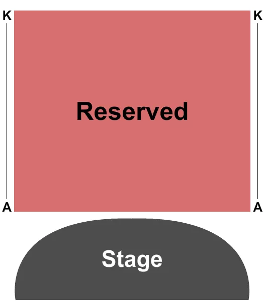 seating chart for Epping Playhouse - Endstage - eventticketscenter.com