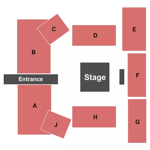 seating chart for Esports Stadium at Arlington Convention Center - Wrestling - eventticketscenter.com