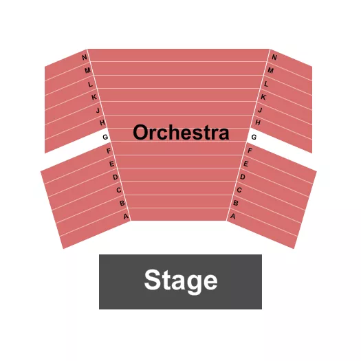 seating chart for Everyman Theatre - Baltimore - Endstage - eventticketscenter.com
