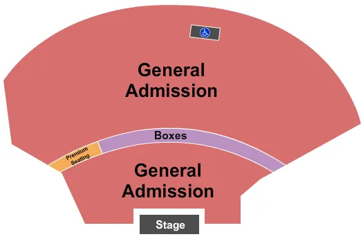 seating chart for KEMBA Live! - Endstage-2 - eventticketscenter.com