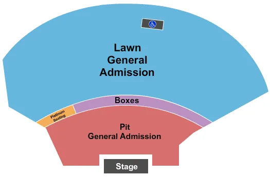 seating chart for KEMBA Live! - Outdoors GA Platinum - eventticketscenter.com