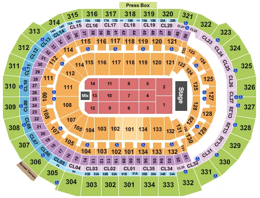 seating chart for Amerant Bank Arena - Jeff Dunham 2 - eventticketscenter.com