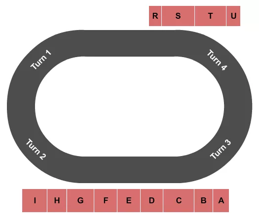 seating chart for Fairbury American Legion Speedway - Racing - eventticketscenter.com