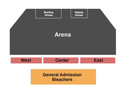 seating chart for Fairgrounds At Stanley Park - Rodeo - eventticketscenter.com