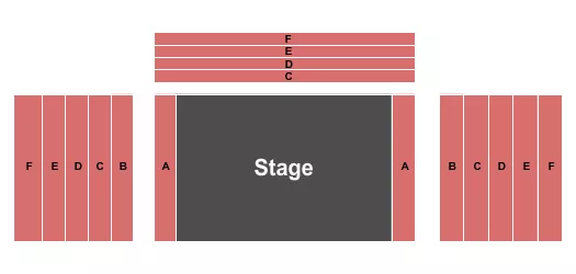 seating chart for Falls Penthouse at Riverside Place - Candlelight - eventticketscenter.com