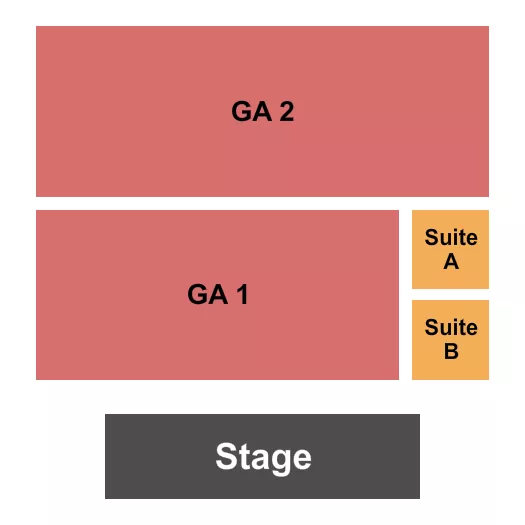 seating chart for Ferris Wheelers Backyard and BBQ - GA & Suite A-B - eventticketscenter.com