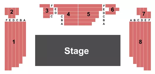seating chart for Festival Stage - Alabama Shakespeare Festival - Octagon - eventticketscenter.com