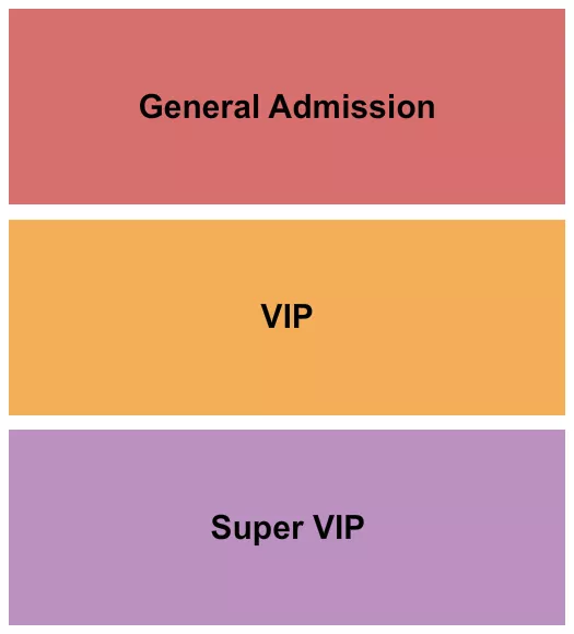 seating chart for Field and Stream Music Festival  - GA/VIP/Super VIP - eventticketscenter.com