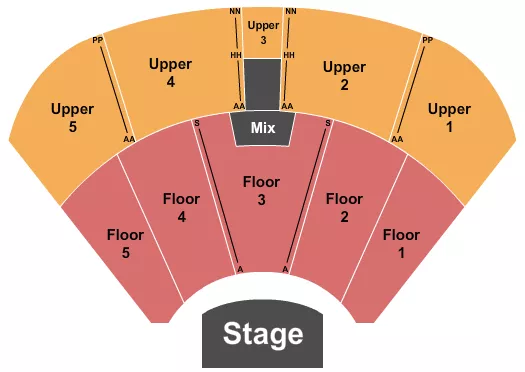 seating chart for First Alliance Church - Calgary - Endstage 2 - eventticketscenter.com