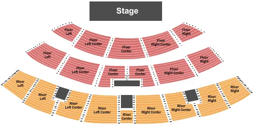 seating chart for First Alliance Church - Calgary - Endstage - eventticketscenter.com
