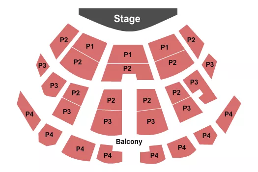 seating chart for First Assembly of God - FL - End Stage - eventticketscenter.com