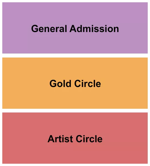 seating chart for First Baptist Jackson - AC/GC/GA - eventticketscenter.com