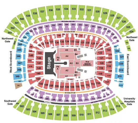 The Rolling Stones Cleveland Tickets 06152024 800 Pm