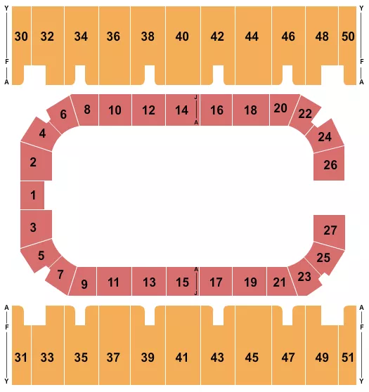 seating chart for First Interstate Arena - Monster Truck - eventticketscenter.com