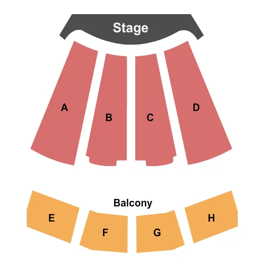 seating chart for Flagler Auditorium - End Stage - eventticketscenter.com