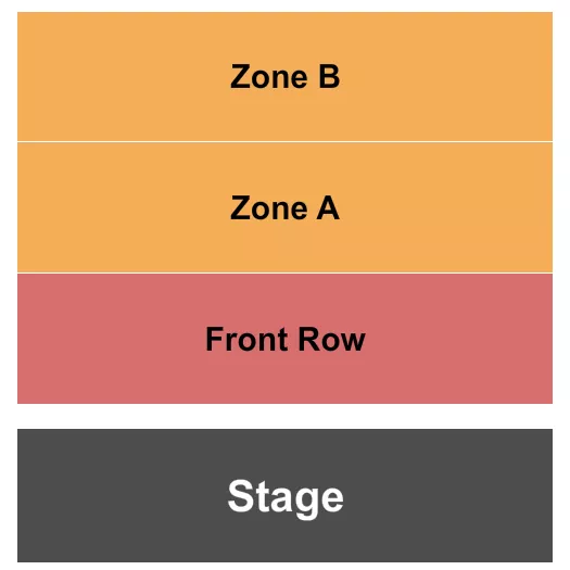 seating chart for Florida Repertory Theatre - Candlelight 2 - eventticketscenter.com