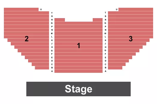 seating chart for Foothills Performing Arts & Civic Center - Endstage - eventticketscenter.com