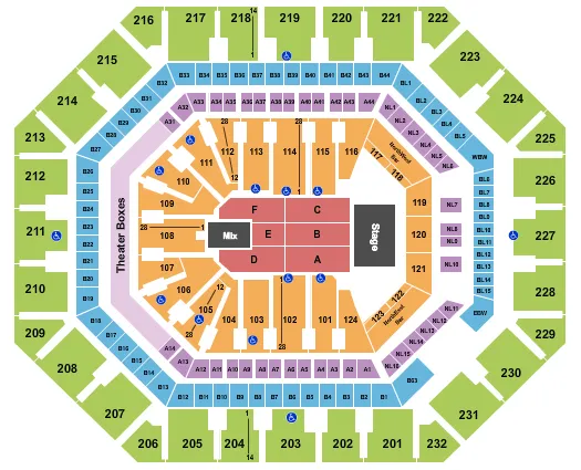 Footprint Center Tickets & Seating Chart - ETC