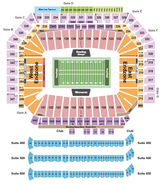 Quick Lane Bowl Tickets Detroit, MI Ford Field