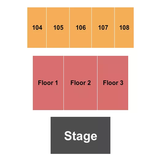seating chart for Forum River Center Arena - Endstage 3 - eventticketscenter.com