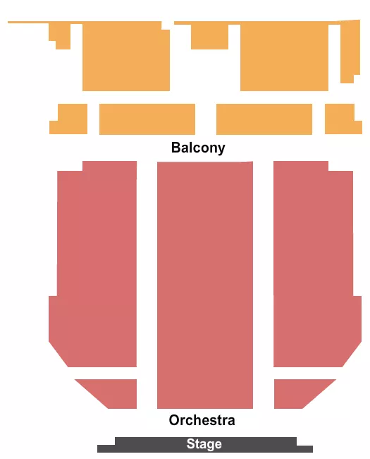 seating chart for Fox Theatre - Hutchinson - End Stage - eventticketscenter.com