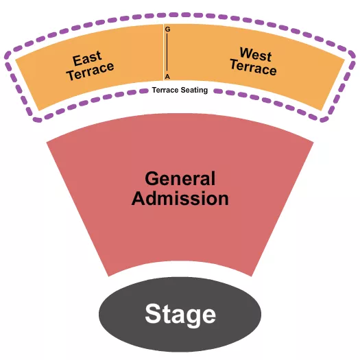 seating chart for Frederik Meijer Gardens - Endstage GA & RSV - eventticketscenter.com