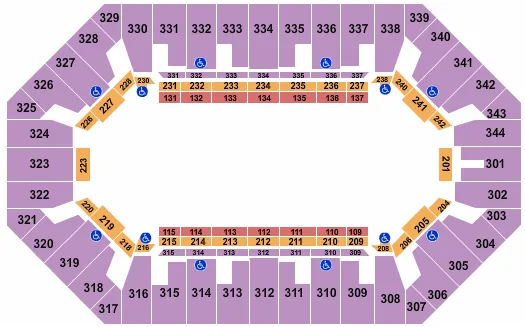 seating chart for Freedom Hall At Kentucky State Fair - Horse Show - eventticketscenter.com
