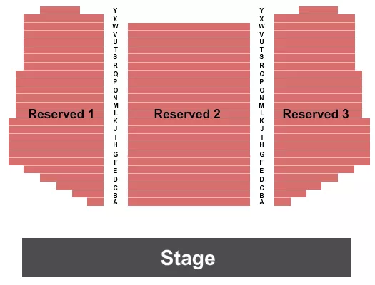 seating chart for Fremont Theater - CA - Endstage 2 - eventticketscenter.com