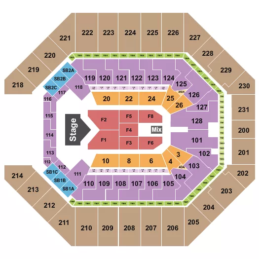 seating chart for Frost Bank Center - Jelly Roll - eventticketscenter.com