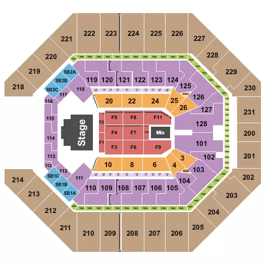 seating chart for Frost Bank Center - Lionel Richie - eventticketscenter.com