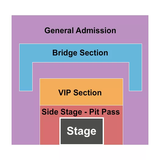 seating chart for Full Throttle Saloon - Concert 2 - eventticketscenter.com