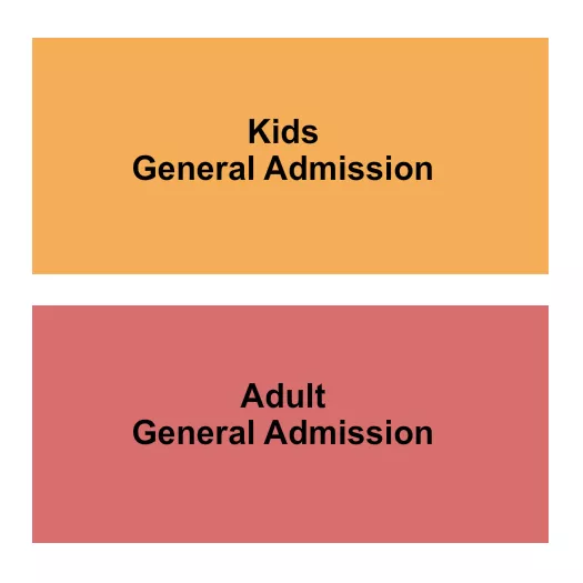 seating chart for CAL Center - GA/Kids - eventticketscenter.com