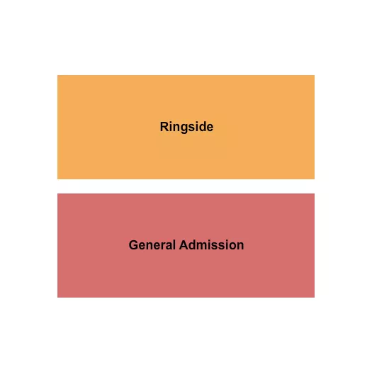 seating chart for Longhorn Bar & Grill - GA & Ringside - eventticketscenter.com