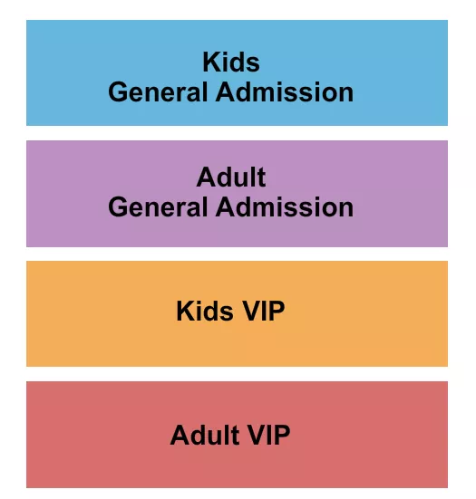 seating chart for North Point Mall - GA-VIP Kids / GA-VIP Adult - eventticketscenter.com