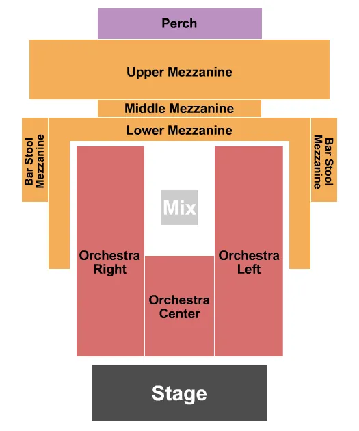 seating chart for GLC Live at 20 Monroe - Endstage 4 - eventticketscenter.com