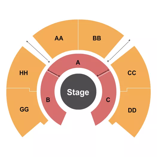 seating chart for Garden State Plaza Mall - Circus Vazquez 2 - eventticketscenter.com