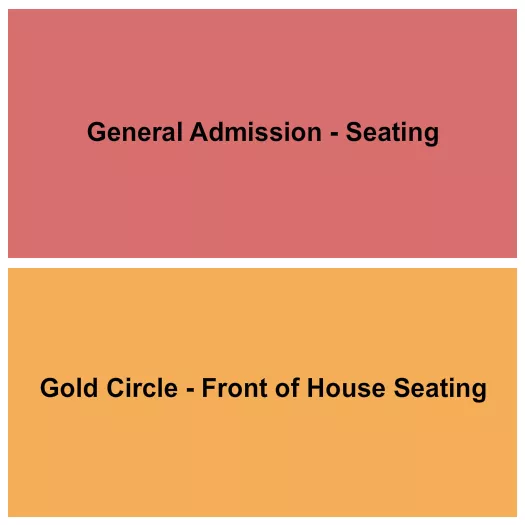 seating chart for Gardena Cinema - GA & GC - eventticketscenter.com