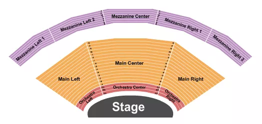 seating chart for Gas City Performing Arts Center - Endstage 2 - eventticketscenter.com