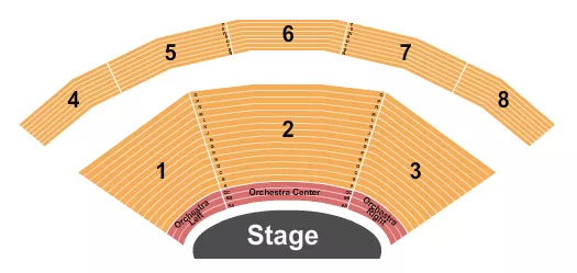 seating chart for Gas City Performing Arts Center - Endstage 3 - eventticketscenter.com