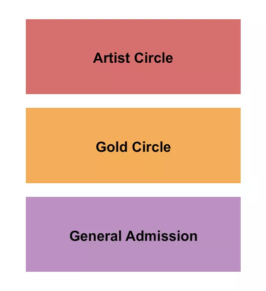 seating chart for Bethlehem Community Church - Artist Circle/Gold Circle/GA - eventticketscenter.com