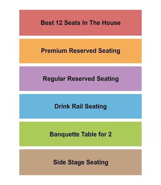 seating chart for Main Street Crossing - End Stage - eventticketscenter.com