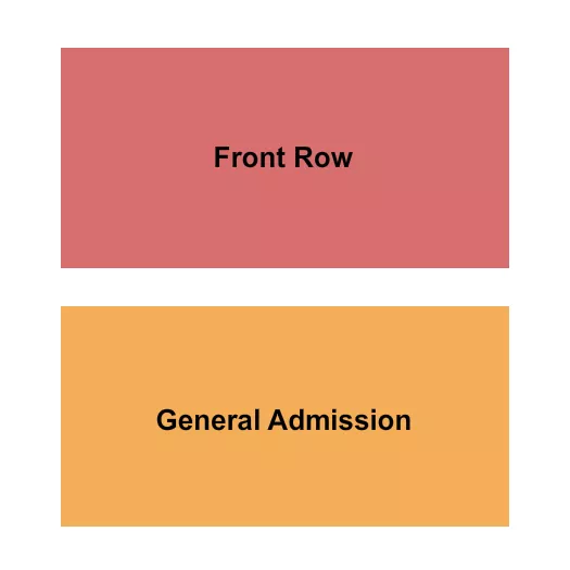 seating chart for Grace Community Church - New Mexico - Front Row/GA - eventticketscenter.com