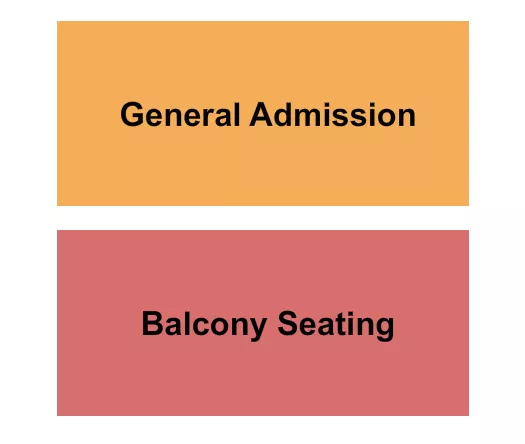 seating chart for The Apollo Theatre AC - GA/Balcony - eventticketscenter.com