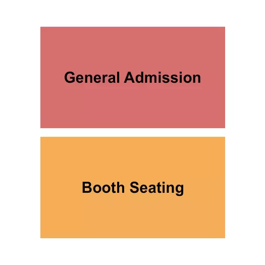 seating chart for Fat Man Stage at Comedy Mothership - GA/Booth - eventticketscenter.com