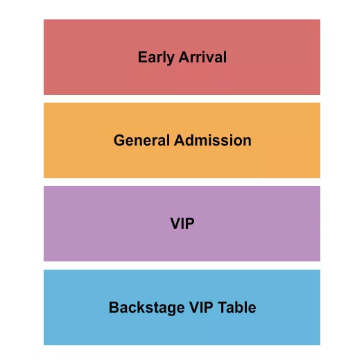 seating chart for 620 Jones - GA/Early Arrival/VIP - eventticketscenter.com