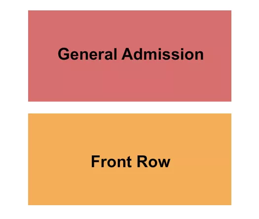 seating chart for Baltimore Theatre Project - GA/Front Row - eventticketscenter.com