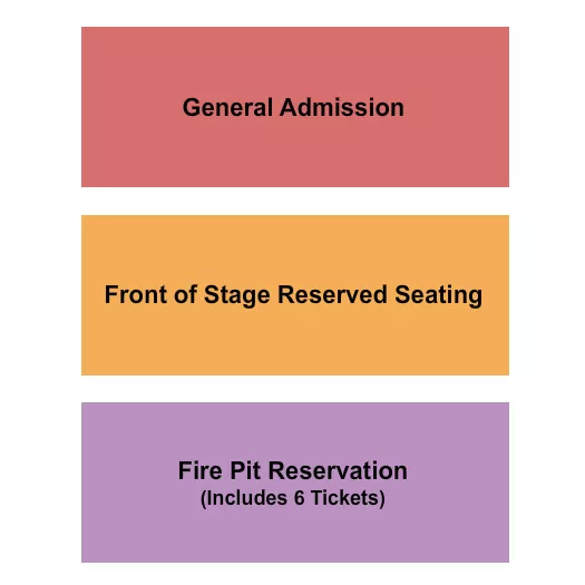 seating chart for Plain Township Amphitheater - GA/Front of Stage/Fire Pit - eventticketscenter.com