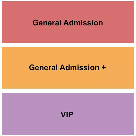 seating chart for Auraria Campus - GA/GA+/VIP - eventticketscenter.com