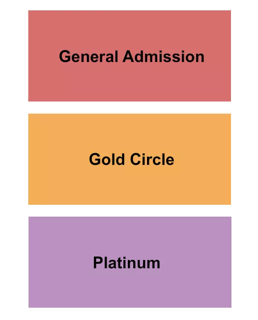 seating chart for The Orange Peel - GA/GC/Platinum - eventticketscenter.com